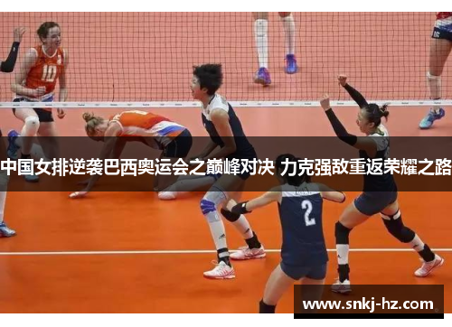 中国女排逆袭巴西奥运会之巅峰对决 力克强敌重返荣耀之路